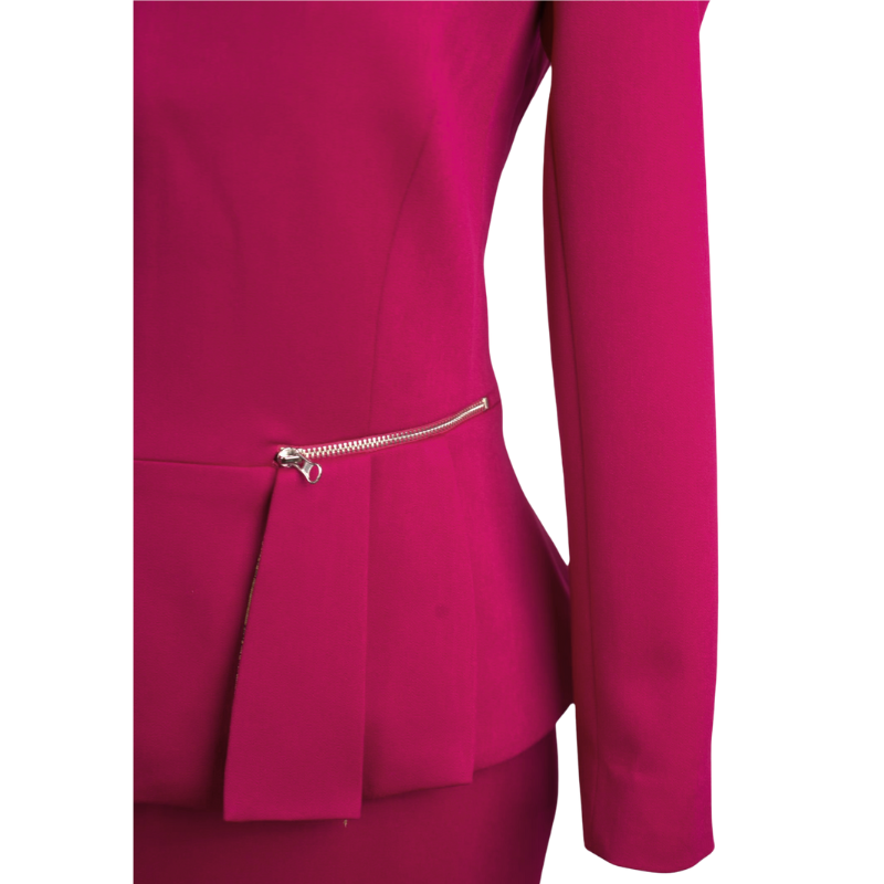 CBK Suit, Karinca Zipper JAKKE -  Pink