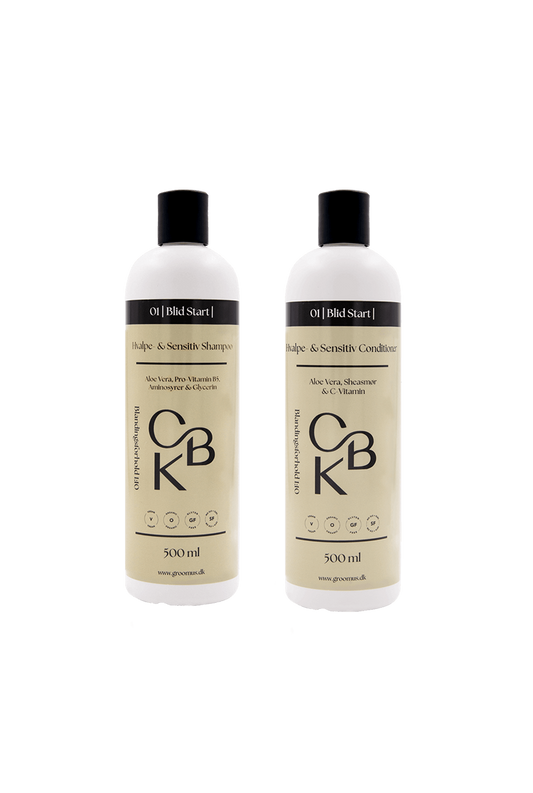 Sampak 01 Hvalpe- og Sensitiv Shampoo + Conditioner
