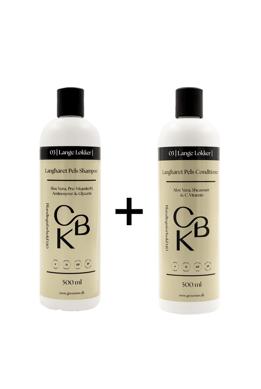 Sampak 03 Langhåret Pels Shampoo + Conditioner