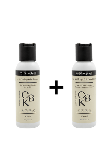 Sampak 05 Tør- & Ødelagt Pels Shampoo + Conditioner