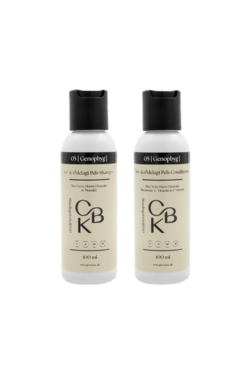 Sampak 05 Tør- & Ødelagt Pels Shampoo + Conditioner