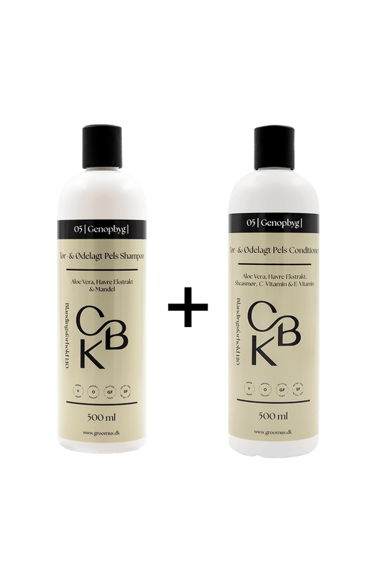 Sampak 05 Tør- & Ødelagt Pels Shampoo + Conditioner
