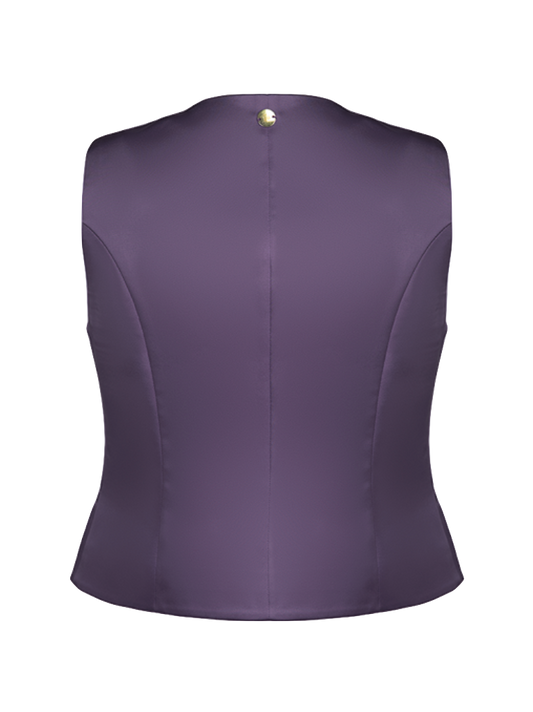 CBK Suits Pixie Vest Deep Lavender