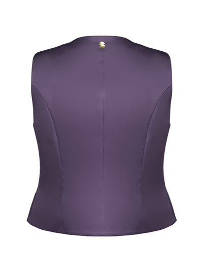 CBK Suits Pixie Vest Deep Lavender