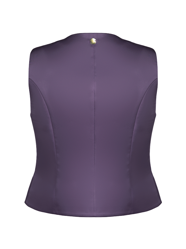 CBK Suits Pixie Vest Deep Lavender