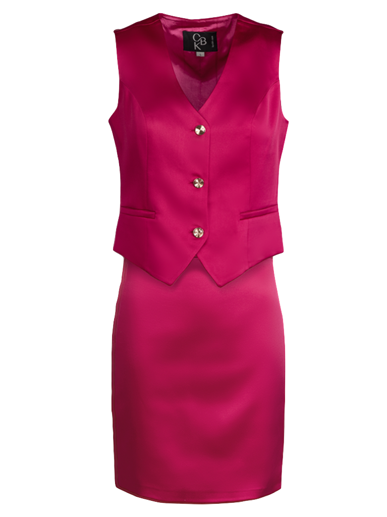CBK Suits Pixie Vest Peony Ardour