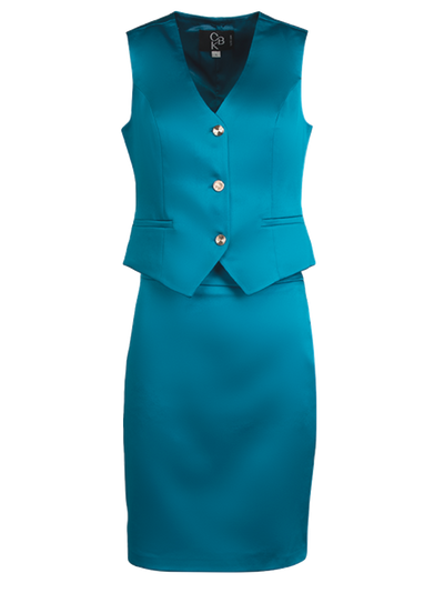 CBK Suits Pixie Vest High Sea