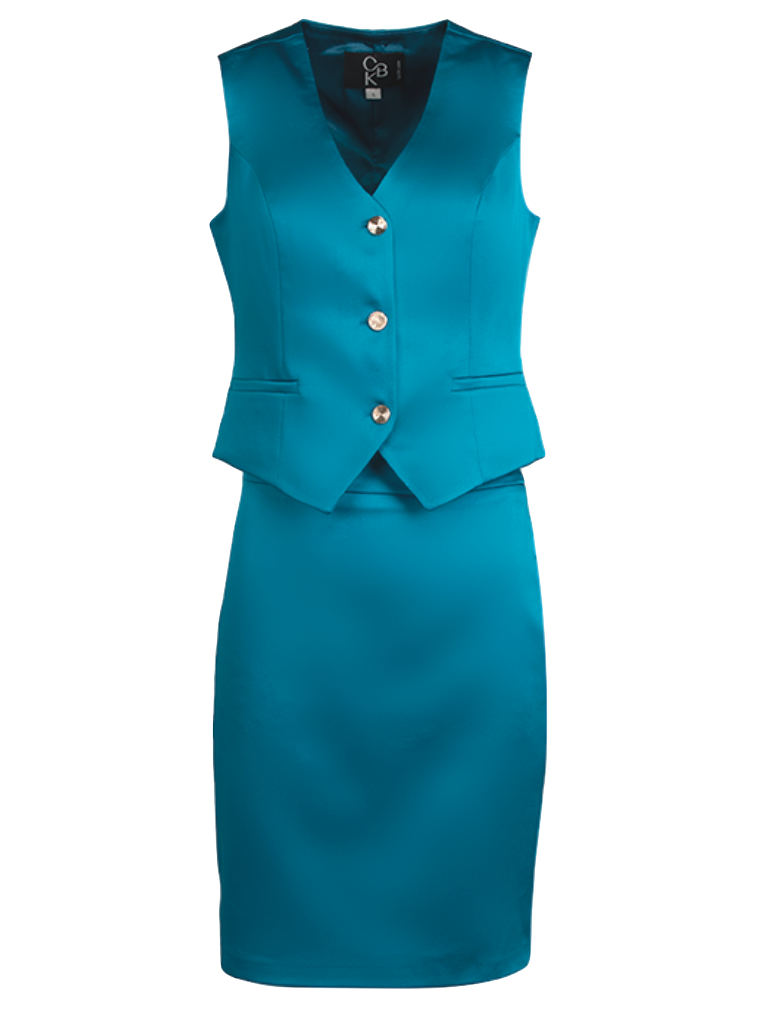 CBK Suits Pixie Vest High Sea