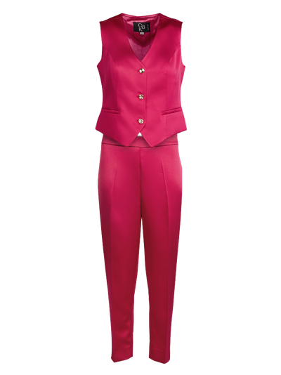 CBK Suits Pixie Vest Peony Ardour