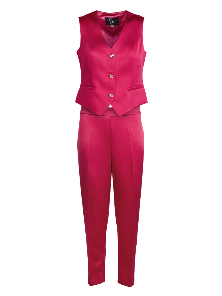 CBK Suits Pixie Vest Peony Ardour