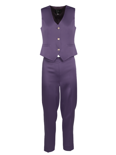 CBK Suits Gabe Ankellange Bukser Deep Lavender
