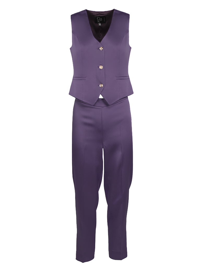 CBK Suits Gabe Ankellange Bukser Deep Lavender