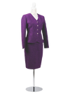 CBK Suits Icy sparkling suit amethyst orchid