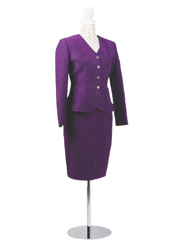 CBK Suits Icy sparkling suit amethyst orchid