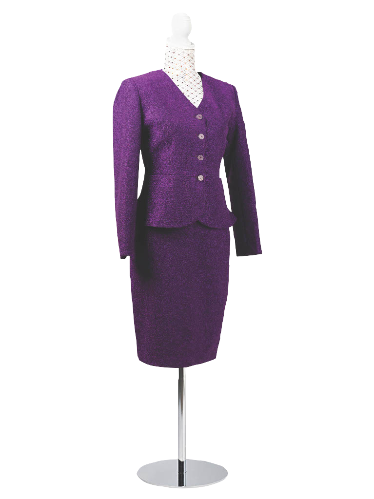 CBK Suits Icy sparkling suit amethyst orchid