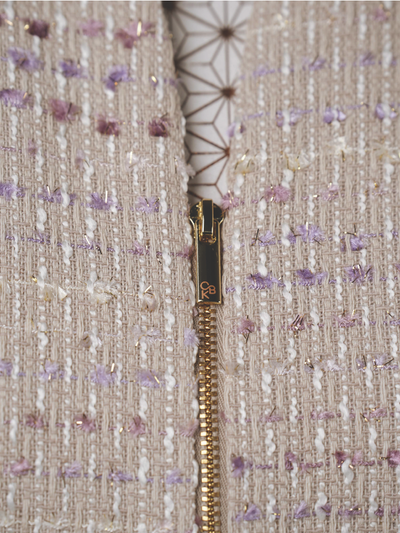 CBK Suits Cartier Tweed Suit Taupe
