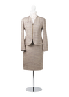 CBK Suits Cartier Tweed Suit Taupe