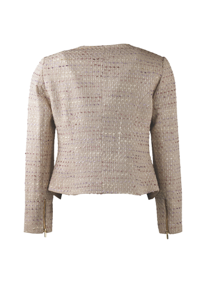 CBK Suits Cartier Tweed Suit Taupe