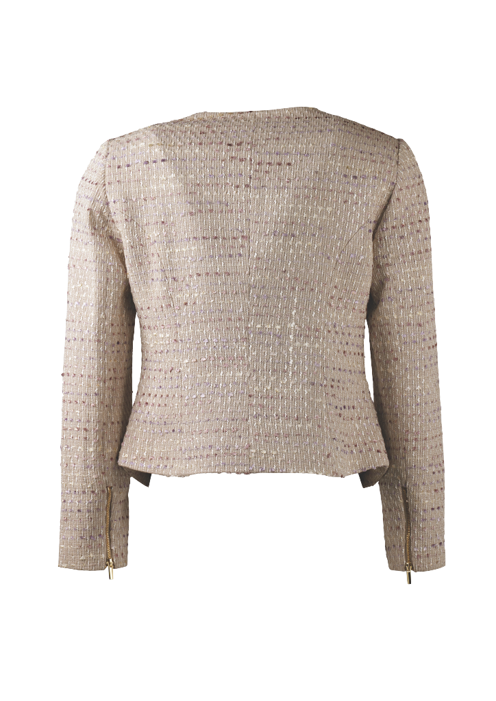 CBK Suits Cartier Tweed Suit Taupe