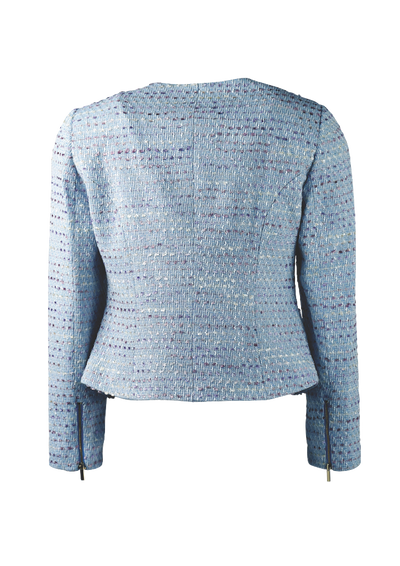 CBK Suits Cartier Tweed Waves Of Ocean Blue