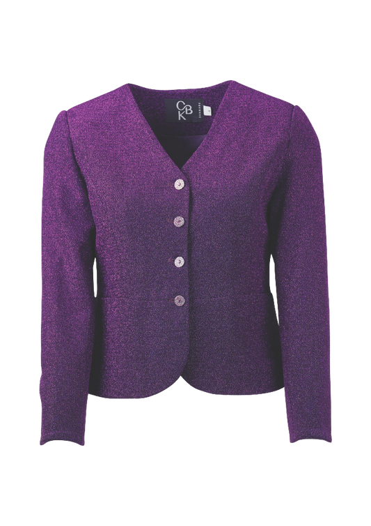 CBK Suits Icy sparkling suit amethyst orchid