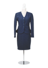 CBK Suits Icy sparkling suit midnight blue