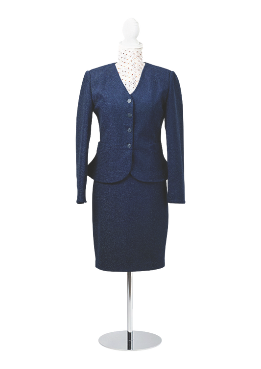 CBK Suits Icy sparkling suit midnight blue