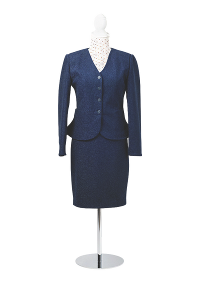 CBK Suits Icy sparkling suit midnight blue