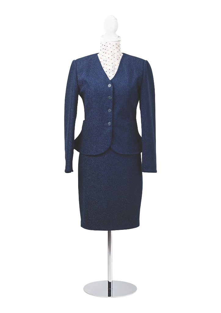 CBK Suits Icy sparkling suit midnight blue