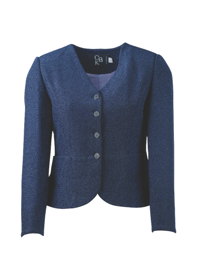 CBK Suits Icy sparkling suit midnight blue