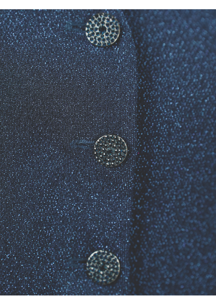 CBK Suits Icy sparkling suit midnight blue