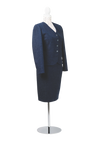 CBK Suits Icy sparkling suit midnight blue