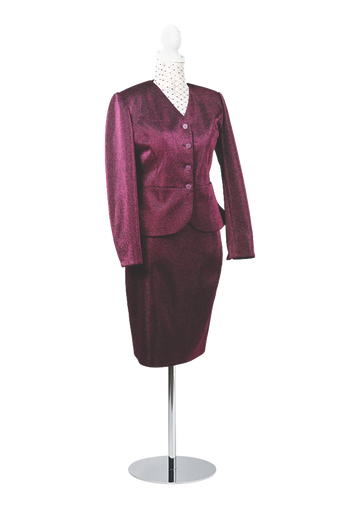 CBK Suits Icy sparkling suit magenta pink