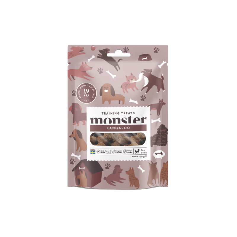 Monster training treats kænguru