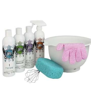 Ashley craig show salon spa serien m/cleanse + startkit 4x500ml + grej