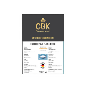 CBK Hvalpeunderlag mellem (75cm x 100cm)