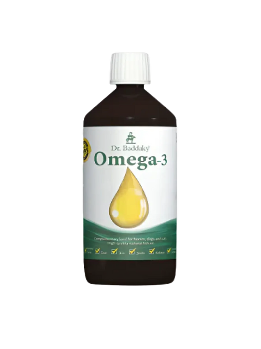 Vom og Hundemat Dr. Baddaky omega-3, 1000ml