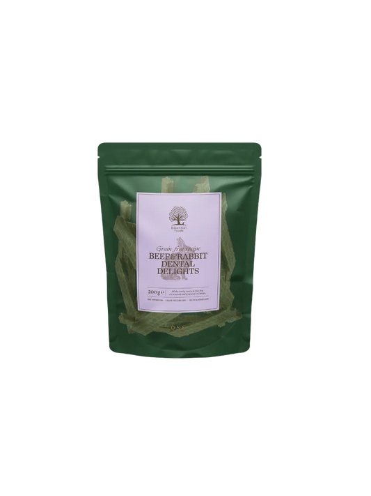 Essential Foods Dental Delights - Okse & Kanin Kornfri 200 g