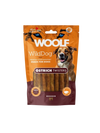 Woolf WildDog Ostrich Twister – Tyggegodbid med Struds & Oksehud – 100 g