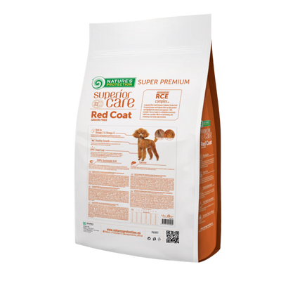 Nature's Protection Red coat junior all breed, salmon - small kibbles