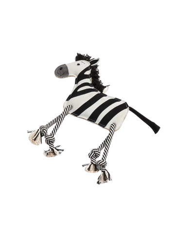 Green & Wilds Økologisk aktivitetslegetøj til Hunde - Zebra