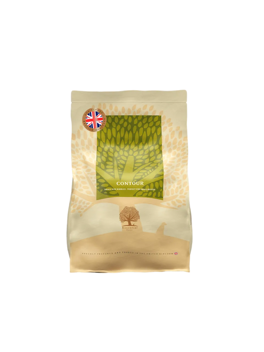 Essential Heritage Contour Small Breed - Kornfri Tørfoder med lavt kalorieindhold med kylling, and, laks & ørred 2,5kg