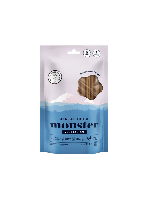 Monster Dental Chew Vegetar pakke af 7 stk.