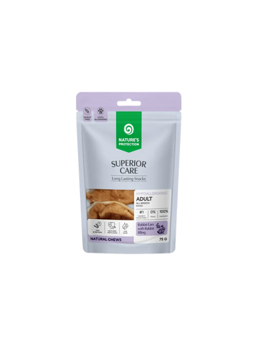 Nature's Protection Kaninøre med kaninfyld 75 g