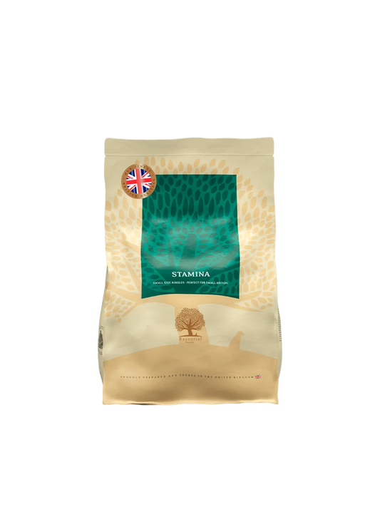 Essential Heritage Stamina Small Breed - Kornfri Tørfoder med kylling, and, laks & ørred 2,5 kg