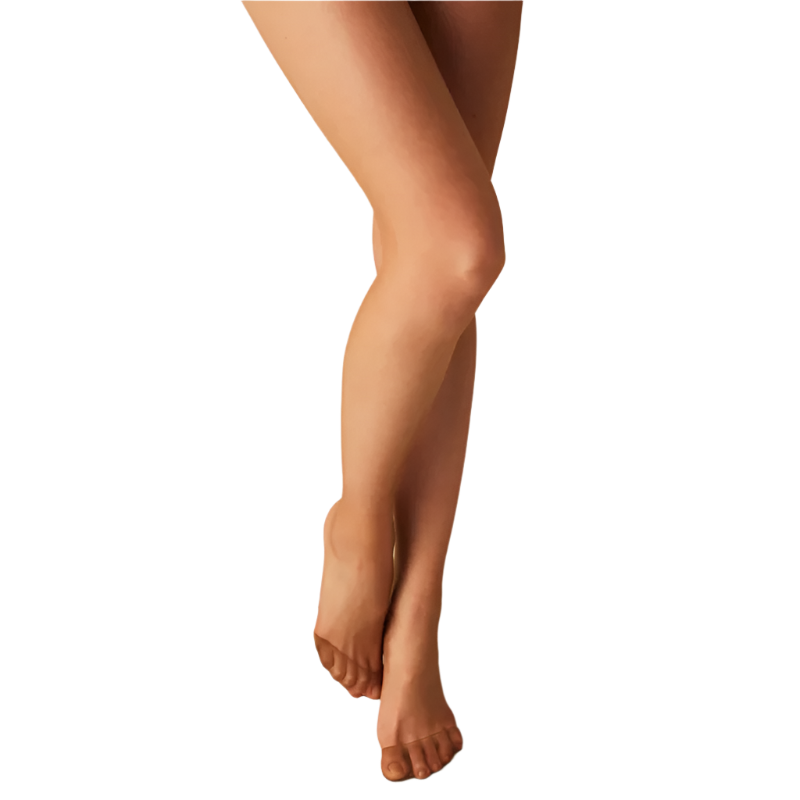 Nylonstrømper 15 DEN, Shiny, Sheer Tights Kakao(40)
