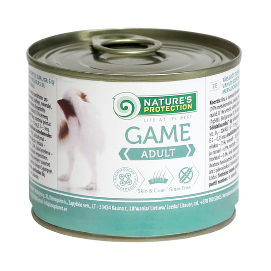 Nature's Protection Vådfoder adult, game 400 gram