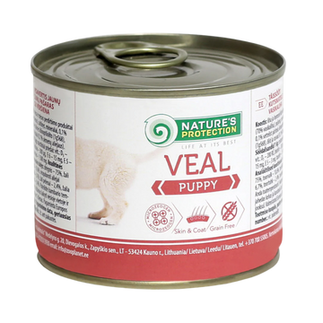 Nature's Protection Vådfoder puppy, veal