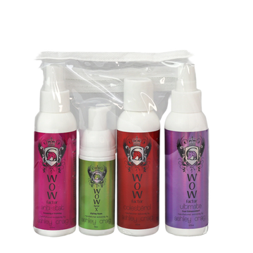 Ashley craig wow styling rejsesæt 4x125ml
