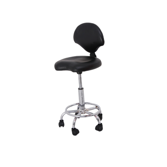 CBK Grooming stol med ryglæn sort